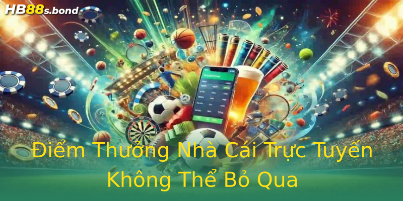 Điểm Thưởng Nhà Cái Trực Tuyến Không Thể Bỏ Qua